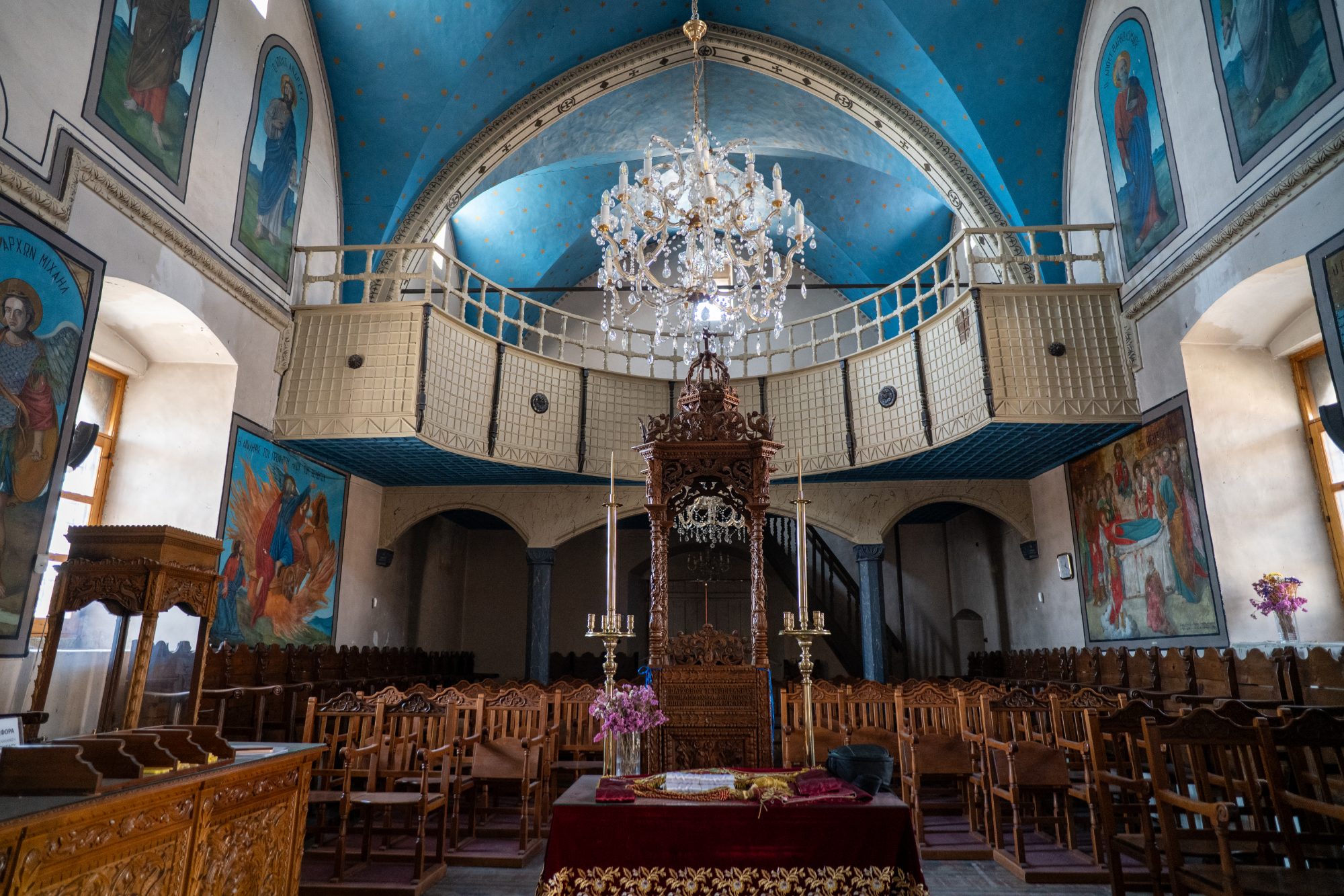 Church of Timios Prodromos inside