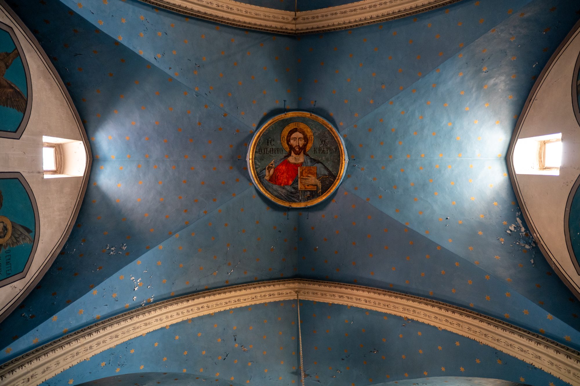 Church of Timios Prodromos ceiling