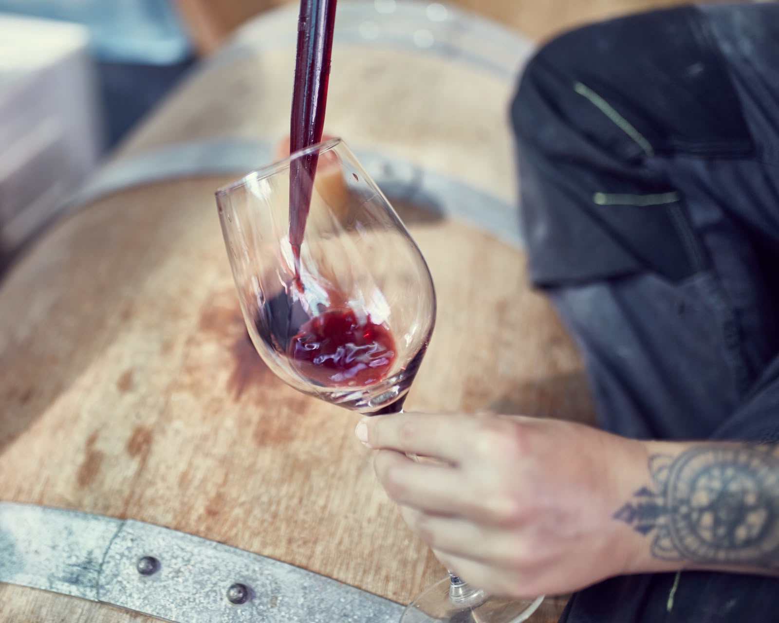 Wine tasting