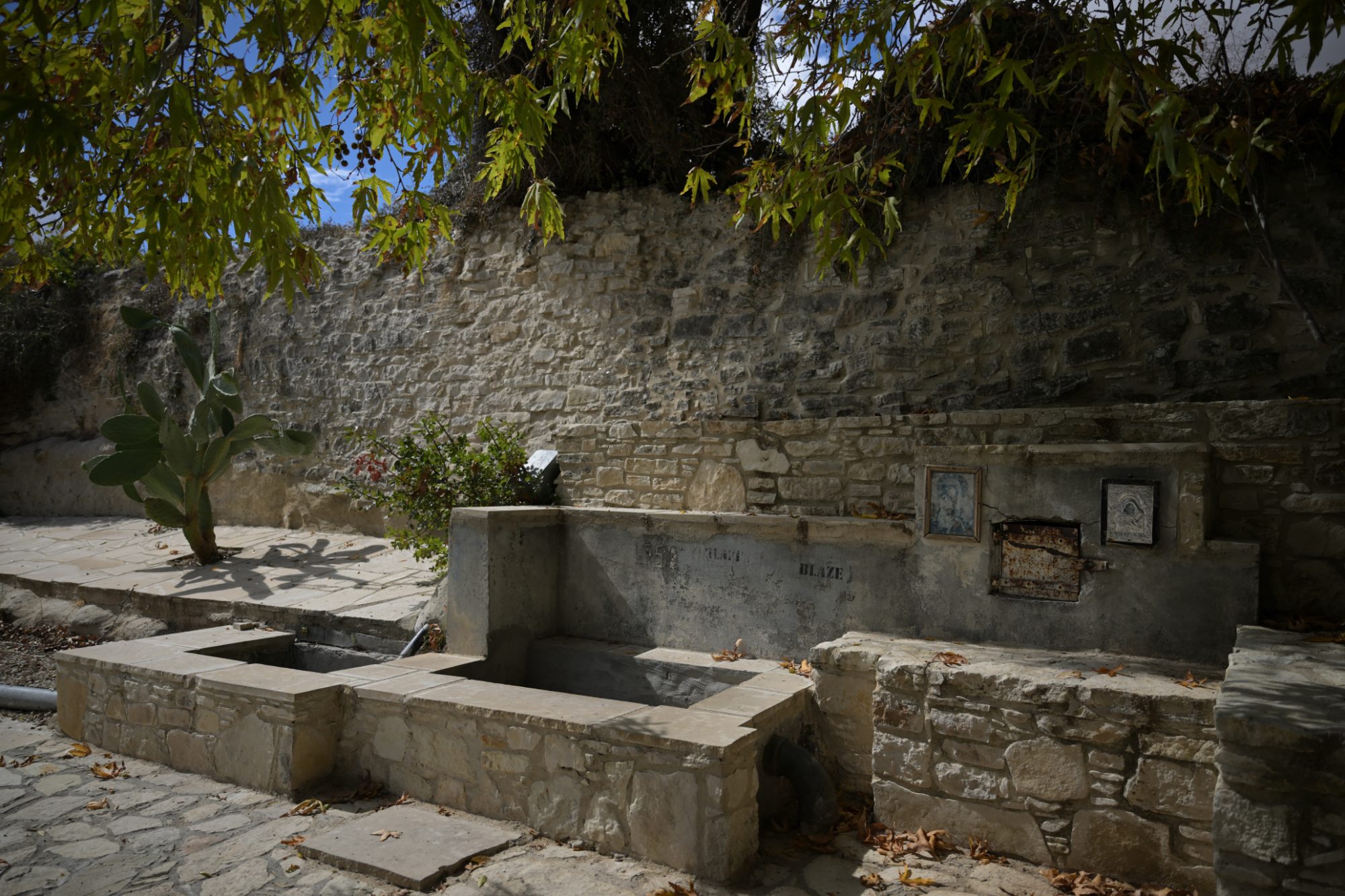 Fountain next to Panagia Syrka Church