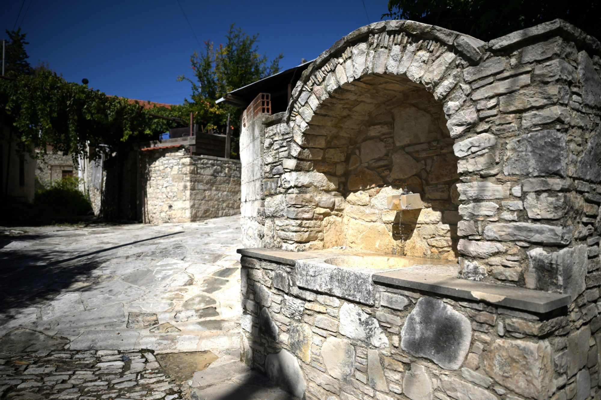 Old Fountain in the village