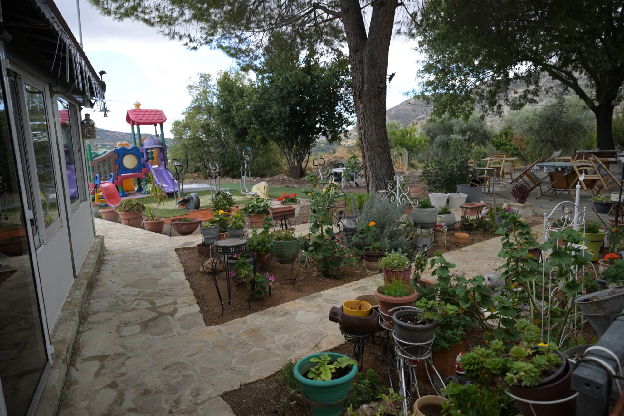 Panagia Syrka Outdoor Area